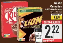 E-Center Nestlé Cerealien Angebot