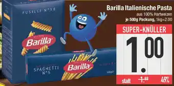 E-Center Barilla Italienische Pasta Angebot