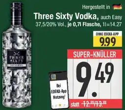 E-Center Three Sixty Vodka Angebot