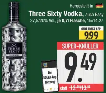 E-Center Three Sixty Vodka Angebot