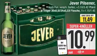 E-Center Jever Pilsener Angebot