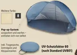 Lidl SANSIBAR Pop-Up-Strandmuschel Angebot