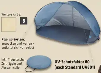Lidl SANSIBAR Pop-Up-Strandmuschel Angebot