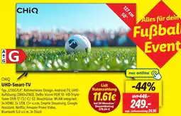 Lidl CHIQ UHD-Smart-TV Angebot