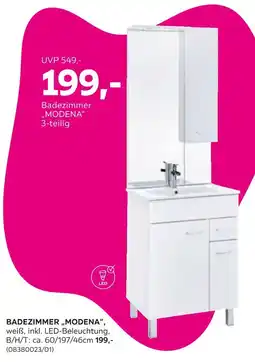 Mömax Badezimmer modena 3-teilig Angebot