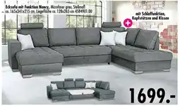 Möbel Boss Ecksofa mit funktion nancy Angebot