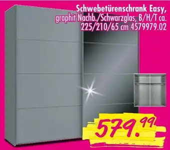 Möbel Boss Schwebetürenschrank easy Angebot