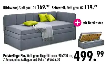 Möbel Boss Polsterliege pia Angebot