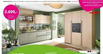 Mömax Nobilia einbauküche Angebot
