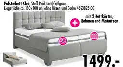 Möbel Boss Polsterbett cleo Angebot