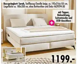 Möbel Boss Boxspringbett sarah Angebot