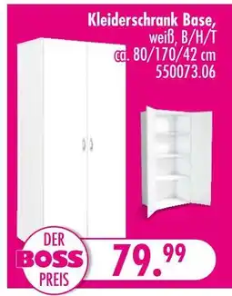 Möbel Boss Kleiderschrank base Angebot