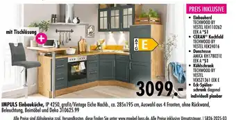 Möbel Boss Impuls einbauküche ip 4250 Angebot