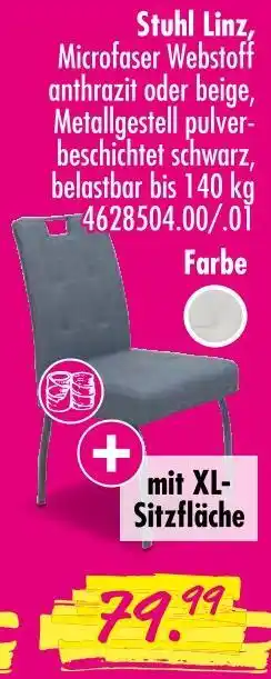 Möbel Boss Stuhl linz Angebot
