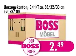 Möbel Boss Umzugskarton Angebot