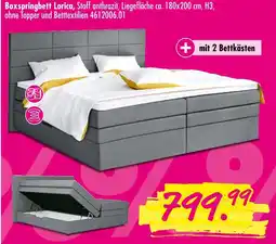 Möbel Boss Boxspringbett lorica Angebot