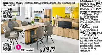 Möbel Boss Speisezimmer atlanta Angebot