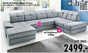 Möbel Boss Ecksofa mit funktion miguel Angebot