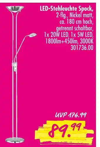Möbel Boss Led-stehleuchte spock Angebot