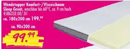 Möbel Boss Wendetopper komfort-/viscoschaum sleep great Angebot