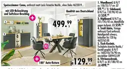 Möbel Boss Speisezimmer como Angebot