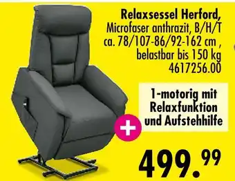 Möbel Boss Relaxsessel herford Angebot