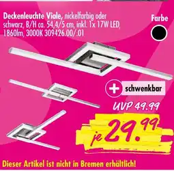 Möbel Boss Deckenleuchte viale Angebot