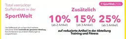 dodenhof Sportwelt total verrückter staffelrabatt Angebot