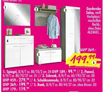 Möbel Boss Garderobe salsa Angebot