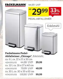 XXXLutz Fackelmann pedalabfalleimer „chicago“ Angebot