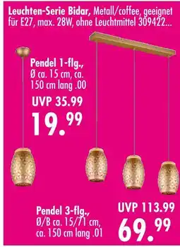 Möbel Boss Leuchten-serie bidar Angebot