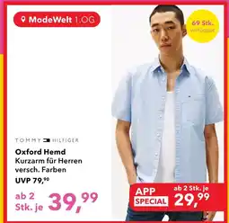 dodenhof Tommy hilfiger oxford hemd Angebot