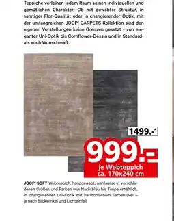 Segmüller Joop! soft webteppich Angebot
