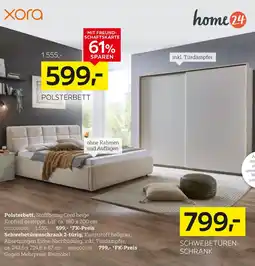 XXXLutz Xora, home24 polsterbett oder schwebetürenschrank Angebot