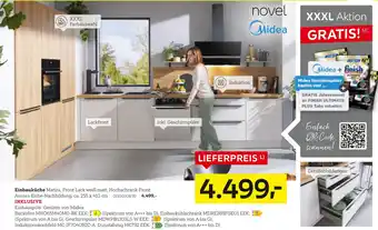 XXXLutz Novel, midea einbauküche Angebot