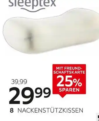 XXXLutz Sleeptex nackenstützkissen „cooly“ oder kissenbezug Angebot
