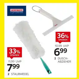 XXXLutz Leifheit staubwedel „duster xl“ oder duschabzieher „cabino“ Angebot