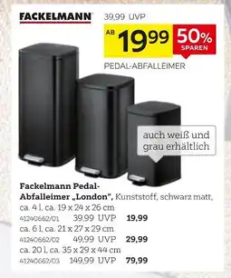 XXXLutz Fackelmann pedalabfalleimer „london“ Angebot