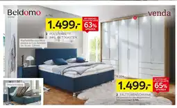 XXXLutz Beldomo nachtschrank, polsterbett oder falttürenschrank Angebot