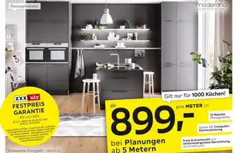 XXXLutz Moderano einbauküche Angebot