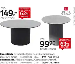 XXXLutz Stylife couchtisch oder beistelltisch Angebot