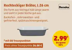 PENNY Berndes rechteckiger bräter, l 26 cm Angebot