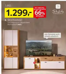 XXXLutz Wohnwand Angebot
