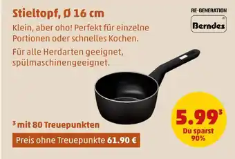 PENNY Berndes stieltopf, ø 16 cm Angebot