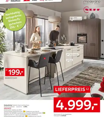 XXXLutz Neff, moderano einbauküche Angebot