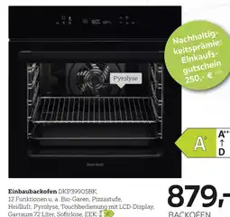 XXXLutz Dieter knoll collection einbaubackofen dkp39905bk Angebot