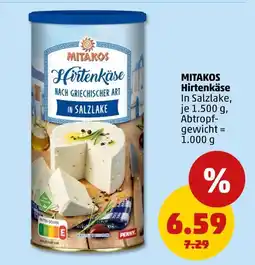 PENNY Mitakos hirtenkäse Angebot