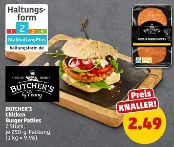 PENNY Butcher's chicken burger patties Angebot