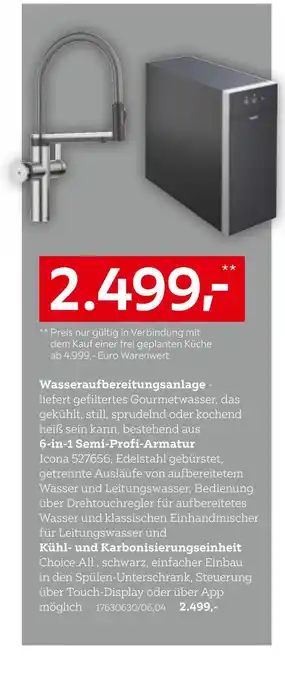 XXXLutz Wasseraufbereitungsanlage Angebot