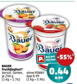 PENNY Bauer fruchtjoghurt Angebot